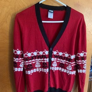 Star Wars Christmas Cardigan in men's size medium